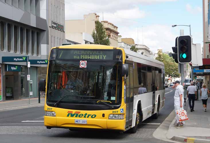 Metro Tasmania Scania L94UB NCBC Downtown 207